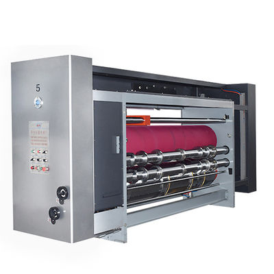 RINO Carton Box Flexo Printing Machine Stainless Steel With Slotter And Stacker