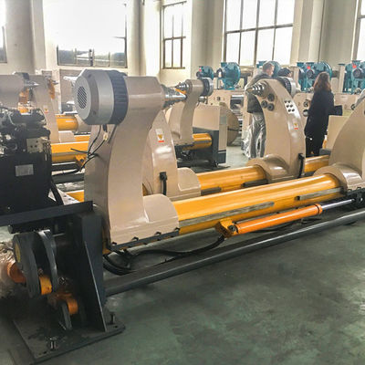 Corrugated Board Paper Reel Stand 3 Tons Kraft Paper Holder Feeding